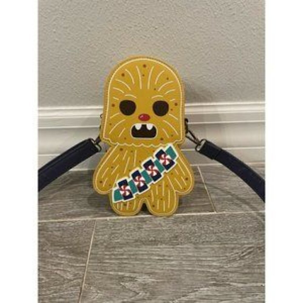 NEW Chewbacca OF STAR WARS Holiday Loungefly Crossbody Bag